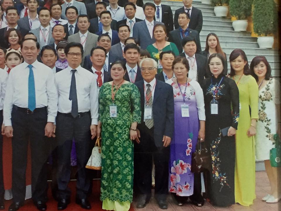 Công ty TNHH Pizu tiếp kiến chủ tịch nước Trần Đại Quang